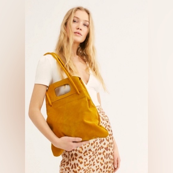 Free People Rosetta Top Handle Shoulder Bag, 15”x6”x13” - Picture 2 of 15